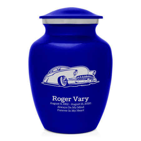 Classic Car VII Sharing Urn - Midnight Blue