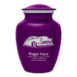 Classic Car VII Sharing Urn - Purple Luster