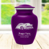 Classic Car VII Sharing Urn - Purple Luster