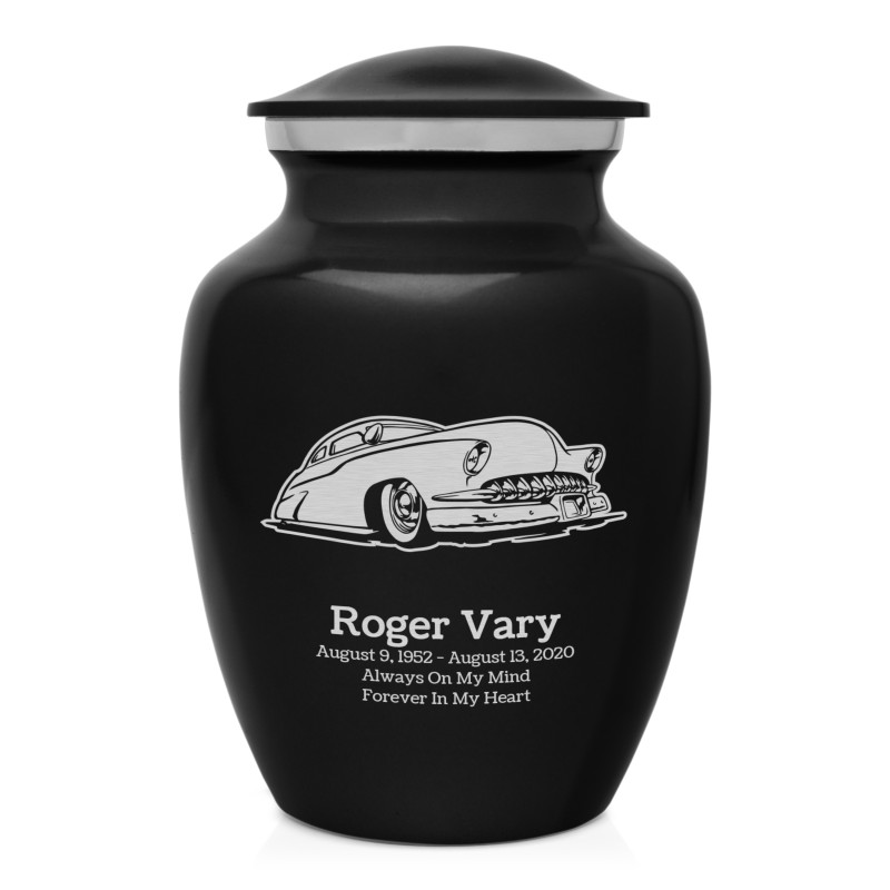 Classic Car VII Sharing Urn - Jet Black