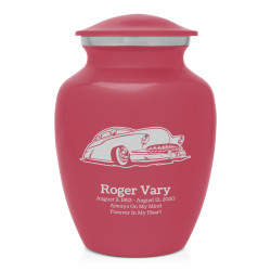 Classic Car VII Sharing Urn - Rose Pink