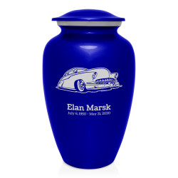 Classic Car VII Cremation Urn - Midnight Blue