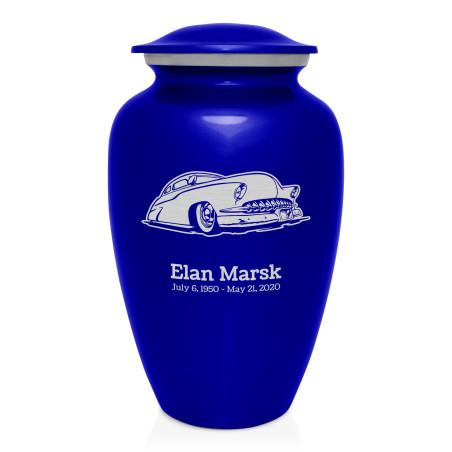 Classic Car VII Cremation Urn - Midnight Blue