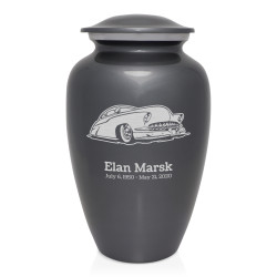 Classic Car VII Cremation Urn - Gunmetal Gray