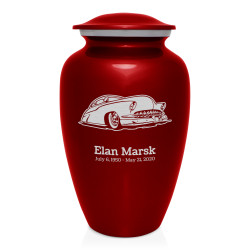 Classic Car VII Cremation Urn - Ruby Red