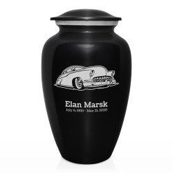 Classic Car VII Cremation Urn - Jet Black