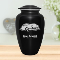 Classic Car VII Cremation Urn - Jet Black