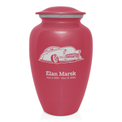 Classic Car VII Cremation Urn - Rose Pink