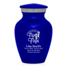 Flip Flops Keepsake Urn - Midnight Blue
