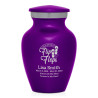 Flip Flops Keepsake Urn - Purple Luster