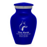 Fox Keepsake Urn - Midnight Blue