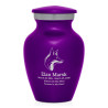 Fox Keepsake Urn - Purple Luster