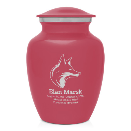 Fox Sharing Urn - Rose Pink