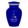 Majestic Fox Keepsake Urn - Midnight Blue