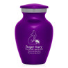 Majestic Fox Keepsake Urn - Purple Luster