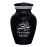 Tank Keepsake Urn - Jet Black