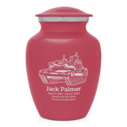 Tank Sharing Urn - Rose Pink