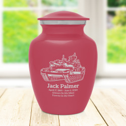 Tank Sharing Urn - Rose Pink