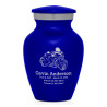 3 Wheel Motorcycle Keepsake Urn - Midnight Blue