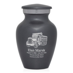 Dumptruck II Keepsake Urn - Gunmetal Gray