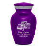 Dumptruck II Keepsake Urn - Purple Luster