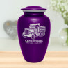 Dumptruck II Cremation Urn - Purple Luster