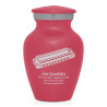 Harmonica Keepsake Urn - Rose Pink