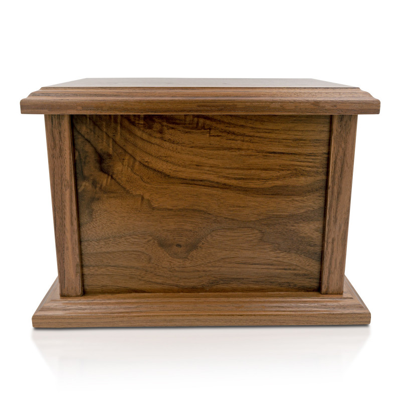 American Flag Cremation Urn - Prestige Walnut