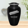 Harmonica Cremation Urn - Jet Black