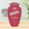 Harmonica Cremation Urn - Rose Pink