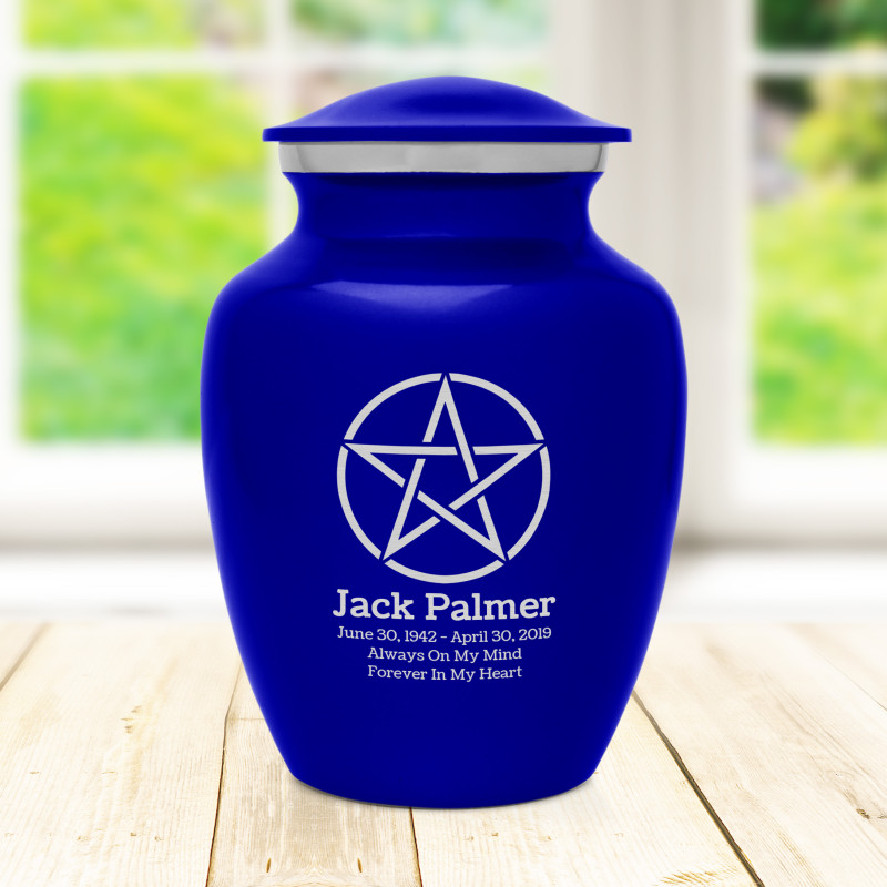 Pentagram Sharing Urn - Midnight Blue