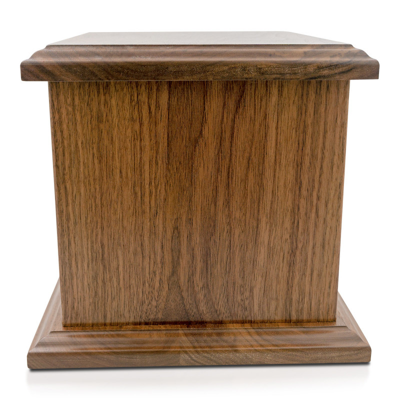 American Flag Cremation Urn - Prestige Walnut