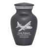 C130 Plane Keepsake Urn - Gunmetal Gray