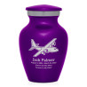 C130 Plane Keepsake Urn - Purple Luster