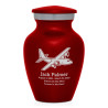 C130 Plane Keepsake Urn - Ruby Red