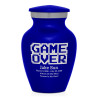 Game Over Keepsake Urn - Midnight Blue