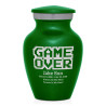 Game Over Keepsake Urn - Shamrock Green