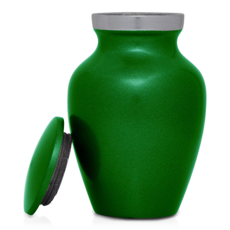 Game Over Keepsake Urn - Shamrock Green