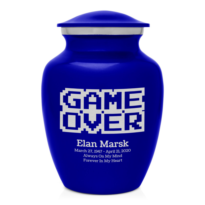 Game Over Sharing Urn - Midnight Blue