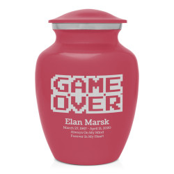 Game Over Sharing Urn - Rose Pink