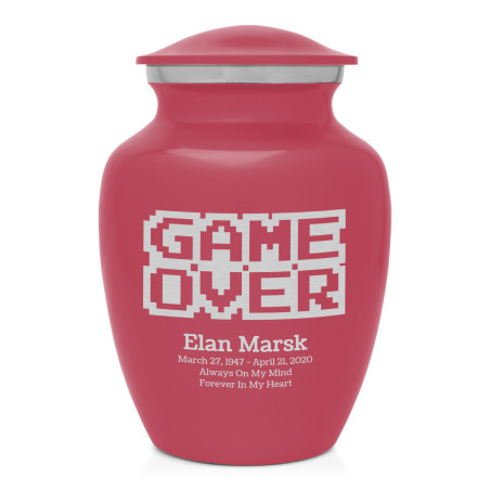 Game Over Sharing Urn - Rose Pink
