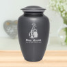 Boxing Gloves Cremation Urn - Gunmetal Gray