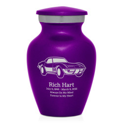 Roadster Keepsake Urn - Purple Luster