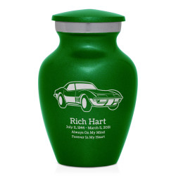 Roadster Keepsake Urn - Shamrock Green