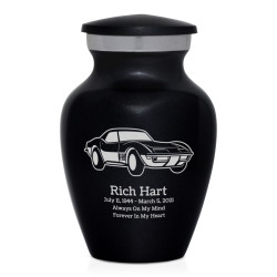 Roadster Keepsake Urn - Jet Black