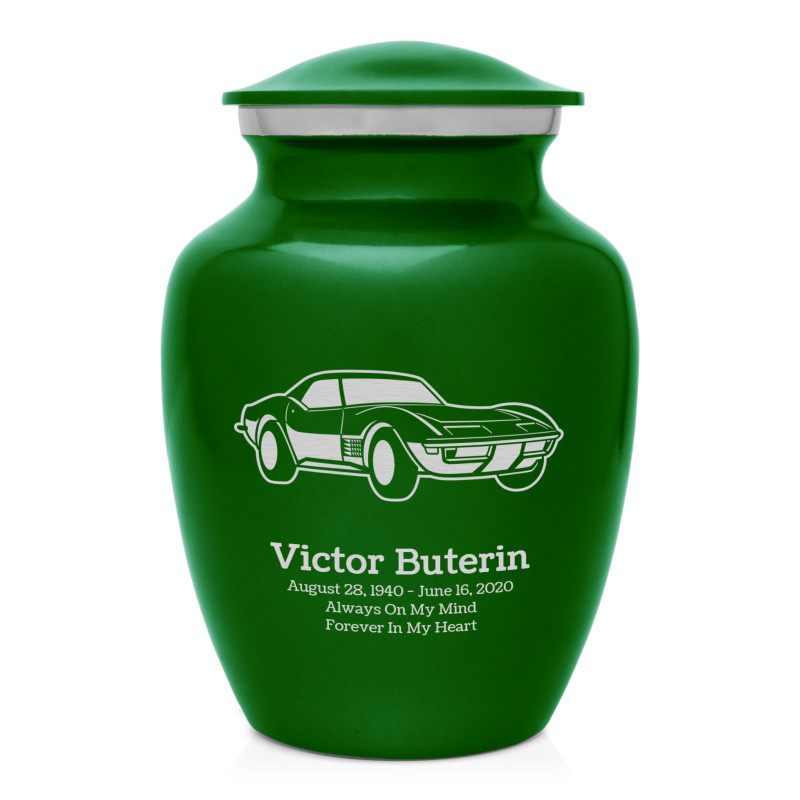 Roadster Sharing Urn - Shamrock Green