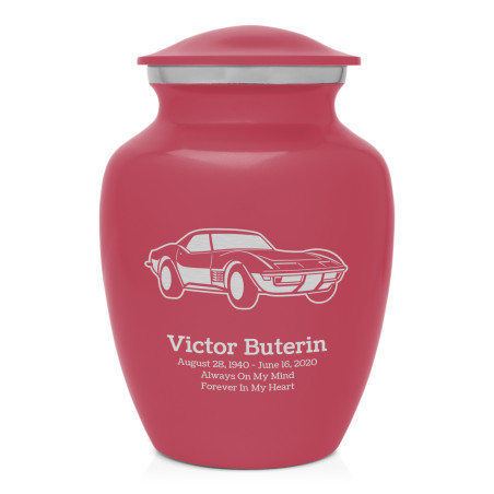 Roadster Sharing Urn - Rose Pink