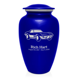 Roadster Cremation Urn - Midnight Blue