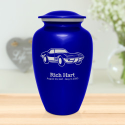 Roadster Cremation Urn - Midnight Blue
