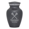 Lacrosse Keepsake Urn - Gunmetal Gray